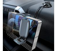 eSamcore Soporte para tablet de coche, abrazadera extra profunda de 1.57 pulgadas para iPad, para salpicadero de coche, cuello de cisne, iPad, soporte de coche, tablet, parabrisas con ventosa para