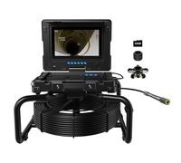 ESANHAO Inspección del tubo de la cámara de drenaje con luz/autonivelación/toma de fotos/grabación de audio/vídeo/zoom de imagen/kard de 32 GB/cable (50 m)