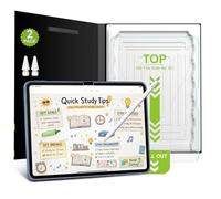 Esanik Feel Like Paper para iPad de 11ª y 10ª generación A16/A14 (11/10,9 pulgadas, 2025/2022) con punta de lápiz, protector de pantalla de papel protector de pantalla de cristal protector de pantalla