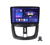 EsaSam Android 13 Radio Coche 9 Pulgadas Pantalla Táctil para Peugeot 207 2006~2015 Autoradio Bluetooth 2DIN con GPS Navigation/FM/USB, Apoyo Mandos Volante, Carplay+Auto,8 Core m800s 8g+256g