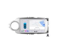 EsaSam Android 14 Radio Coche 2 DIN con Pantalla Táctil De 9 Pulgadas Compatible con Toyota Yaris 2012~2017 con Carplay/Android Auto, WiFi/GPS/Bluetooth/RDS/USB/FM/Mandos del Volante,C20 Pro