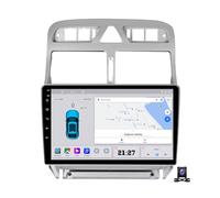 EsaSam Android 14 Radio Coche 2 DIN con Pantalla Táctil De 9 Pulgadas para Peugeot 307 2001~2008 con Carplay/Android Auto, WiFi/GPS/Bluetooth/RDS/USB/FM/Mandos del Volante,C20 Pro