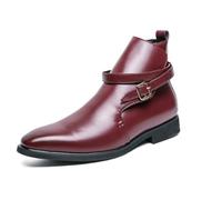 EsaSam Botas Chelsea para Hombre con Hebilla Botines Jodhpur