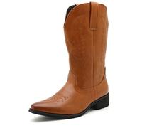 EsaSam Botas de Cowboy para Hombre Western Clásicas Bordadas