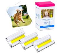 Esaytool Compatible con tinta y papel Canon Selphy CP1500 KP-108IN KP108IN 4x6 papel fotográfico 108 hojas, 3 cartuchos de tinta compatibles con impresora CP CP1300 CP1200 CP1000 CP910 CP810 CP760