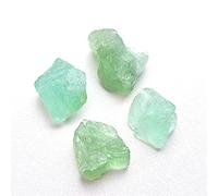 ESBANT 50g Cristal Natural Verde Fluorita Tumbled Chips Piedra Triturada Cristal Fabricación De Joyas Decoración del Hogar O Pecera STO,Light Green,20g Estatua (Color : Light Green, Size : 20g)