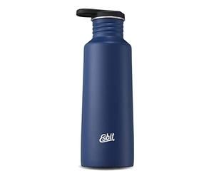 Esbit Drinking Bottle Pictor - Pictor de acero inoxidable sin BPA (0,75 L) y más School, Water, Sport, Yoga, color azul (Water Blue), tamaño 0.75L, 7.7 x 7.7 x 22.8centimeters