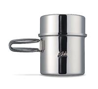 Esbit Edelstahl Topf Recipiente térmico, Unisex Adulto, Acero Inoxidable, 1 l