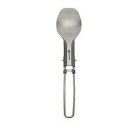Esbit Foldable Titanium Juego de Cubiertos, Unisex, Plata