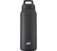 Esbit majoris botella aislada de acero inoxidable negro 1 litro
