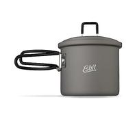 Esbit Olla para exteriores de 625 ml - Olla de camping de aluminio anodizado duro - Incluye tapa con práctica suspensión