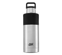 Esbit Sculptor Botella aislante, Acero inoxidable 18/8, Plata con manguito