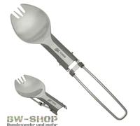 ESBIT TITAN HORQUILLA / CUCHARA 2 en 1 CUCHARA PLEGABLE BW CUBIERTOS DE COMED...
