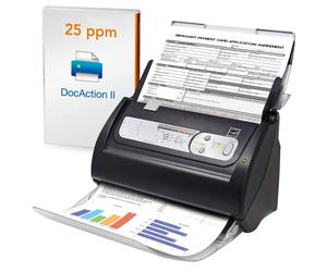 Esc ner de documentos de escritorio Plustek PS186 con alimentador autom tico de documentos (ADF) de 50 p ginas. Compatible con Windows 7/8/10/11