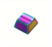 ESC original R4 de aleación de aluminio de calidad, material de aleación de aluminio, CNC, para teclado mecánico de eje cruzado, con degradado de color y acabado espejado