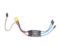 ESC sin escobillas, 30A XT60, Controlador de Velocidad Electrónico para Drones RC, Helicópteros FPV y Vehículos Aéreos