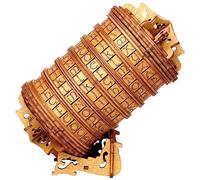 ESC WELT Cryptex - Caja Madera de Abedul - Envoltura de Regalo Personalizada - Rompecabezas 3D Ecológico - Caja de Dinero Regalo - Сon Compartimento Oculto