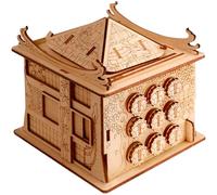 ESC WELT - House of Dragon - Rompecabezas de Madera como Caja de Regalo Creativa - La Experiencia Escape Room en Formato práctico para casa y Fiestas de Juegos.