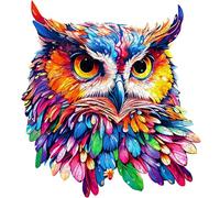 ESC Welt Puzzle de Madera Búho 300 Piezas - Entretenimiento Mental Cautivador para Adolescentes y Adultos - Juguete Divertido y Respetuoso con el Medio Ambiente - Rompecabezas de Madera