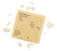 ESC WELT Quest Puzzle - Puzle de 40 Piezas de Madera con Instrucciones de Ayuda - Puzle de Madera para Adultos y Adolescentes - para Niños y Niñas Rompecabezas Complicado