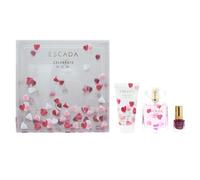Escada celebrate n.o.w. gift set 50ml edp + 50ml body milk + 4.5ml nai