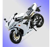 Escala 1:12 para YZFR1, Modelo De Motocicleta Blanca, Metal Fundido A Presión, Juguete Carrera En Miniatura para Colección Regalos