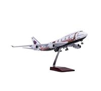 Escala 1 150 para Avión Boeing 747 Modelo Avión Tailandés Dragon Boat Avión Resina Modelo De Colección Modelo Exhibición(with Light)