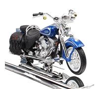 Escala 1:18 1999 FLSTS Heritage Softtail Springer bicicleta motocicleta Chopper Locomotoras en miniatura moldeado a presión vehículo Cruiser miniaturas niño