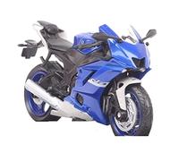 Escala 1/18 Mini Welly 2020 Yamaha YZF R6 Super Bicicleta De Carreras Vehículo De Juguete De Fundición A Presión