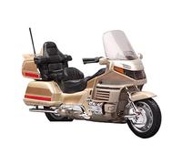 Escala 1/18 Mini Welly Honda Gold Wing Moto Fundición A Presión Y Modelo De Coche De Juguete