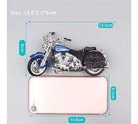 Escala 1:18 para FLSTS Heritage Softtail Springer 1999 Bicicleta Motocicleta Chopper Diecast Modelo Vehículo De Juguete Cruiser Boy