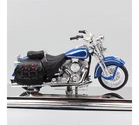 Escala 1:18 para Harley FLSTS Heritage Softtail Springer 1999 Bicicleta Motocicleta Chopper Juguete En Miniatura Moldeado A Presión Vehículo Cruiser Boy
