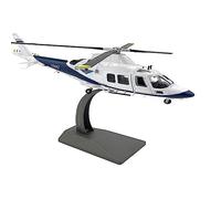 Escala 1 32 Agusta Aw109 para Helicóptero, Modelo Simulación Aviación, Juguetes Colección Terminados Aleación Kit de Juego de Pasatiempo