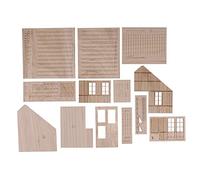 Escala 1:35 Dioramas Militares Edificio Modelo Kits Arquitectura Casa Escena DIY Ensamblaje