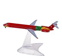 Escala 1 500 para Danish Airlift Md-83 Oy-Rue, Miniatura Roja, Modelo De Avión Aleación Fundido A Presión, Recuerdo Kit de Juego de Pasatiempo