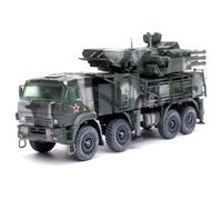 Escala 1:72 Diecast | Sistema de armas de defensa aérea rusa Pantsir-S1, camuflaje tricolor | 12216PA | Panzerkampf