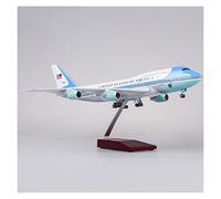 Escala 47 Cm 1 150 para Modelo De Avión B747 Air Force One, Colección Adornos para Adultos, Manualidades Juguete Kit de Juego de Pasatiempo