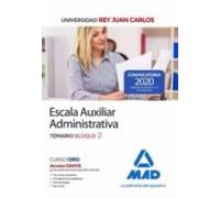 Escala Auxiliar Administrativa De La Universidad Rey Juan Carlos. Tema