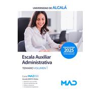ESCALA AUXILIAR ADMINISTRATIVA TEMARIO 1 UNIVERSIDAD ALCALA