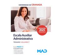 ESCALA AUXILIAR ADMINISTRATIVA TEMARIO 1 UNIVERSIDAD GRANAD