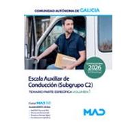 escala auxiliar de conducción (subgrupo c2). comunidad autónoma d e ga
