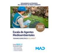 Escala De Agentes Medioambientales. Temario Específico Volumen 1. Orga