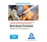 Escala De Auxiliar Del Servicio De Prevención Y Defensa Contra Incendios Forestales: Temario Y Test. Parte Específica (Galicia)