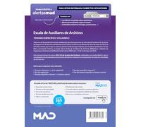 Escala de Auxiliares de Archivos de Organismos Autónomos del Ministerio de Cultura. Temario específico Volumen 2