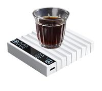 Escala de café de precisión, café a escala digital - Escala inteligente con temporizador integrado - Herramienta de cocina recargable para la elaboración de la extracción de asado de té