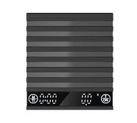 Escala de café digital recargada: herramienta de cuna de alta precisión, vierta sobre escamas de café por con temporizador | Escala impermeable de espreso, escalas de temporizador digital