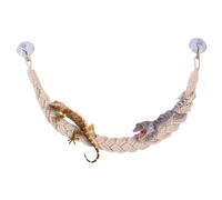 Escala de cuerda de ermitaño, Ermitaño Juguetes para tanque,Hermit Crab Toys Reptile Tank Terrarium Accesorios | Ermitaño Escalada Yute Cuerda Escalada Decoración para Hermitaño