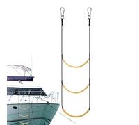 Escala De Cuerda Para - Caminatas De Embarque De Natación Plegable Y Antideslizante - Escala De Tabla De Pádel,Kayak Canoa De Motor Bañarse Lago Pontón De Marina Y Apéndice
