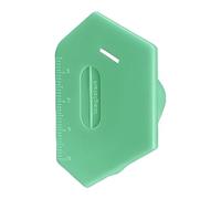 Escala de dobladillo de clip, accesorio magnético para acolchar, colocación perfecta portátil, ajuste de costura guía ligera, herramienta de costura poligonal para encuadernación de bordes, precisión