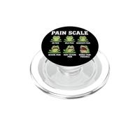 Escala De Dolor De La Rana Enfermera Rana PopSockets PopGrip para MagSafe
